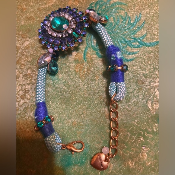 Betsey Johnson Multi Stone Saint Bart  Bracelet - Picture 7 of 8